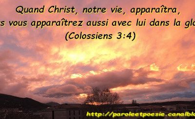 Colossiens 3:4 (Verset biblique illustré)