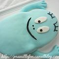 Gateau Barbapapa bleu - Barbibul - barbapapa cake