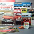 Autour de la Renault 5, voici tout un lot de document particulièrement vintage et seventies !