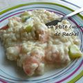 Risotto crevettes/courgettes au cook'in