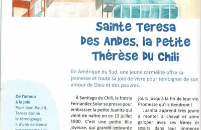 Texte et illustrations de Laure Th.Chanal dans Patapon (avril 2016)