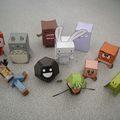 Jouets en papier (paper toys)