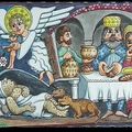 Parabole du riche et du pauvre Lazare (St Luc XVI) Tympan de l’ l’abbaye de Moissac
