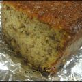 UN AUTRE CAKE A LA BANANE, MAIS AVEC DES NOIX...  