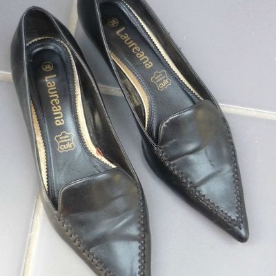 VENDU chaussures noires sans talon