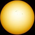 Observation et photographie du Soleil du 15 août 2016