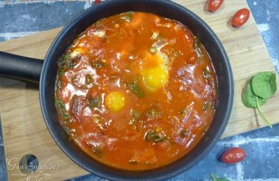 Shakshuka aux épinards