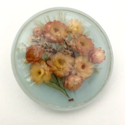 Broches fleurs vintage 50s et 60s