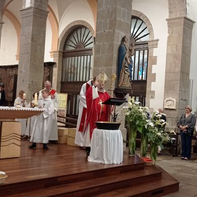 Confirmation à Guidel avec tout le doyenné