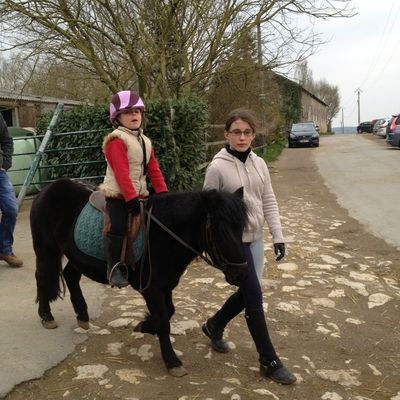 Les filles partent en ballade