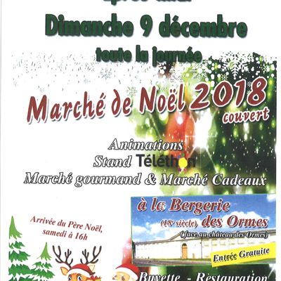 Marché de Noël des Ormes