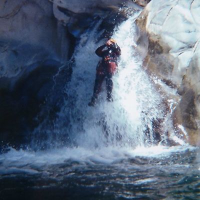 Canyoning, Trou blanc...