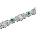 Emerald and diamond bracelet - Sotheby's