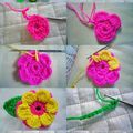 Fleurs au crochet