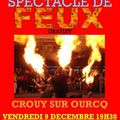Spectacle de feux à Crouy-sur-Ourcq