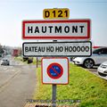 Panneau ville / village : Hautmont bateau ho ho hooooo