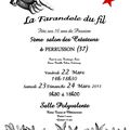 Farandole du Fil du 22 au 24 mars en Touraine