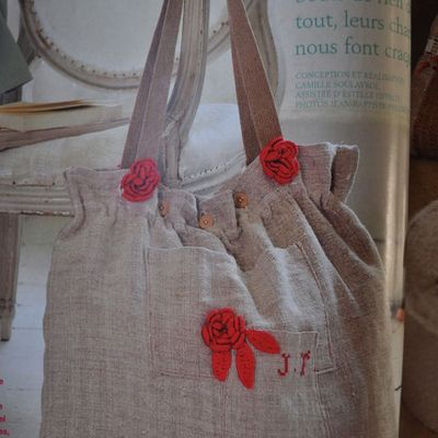 La beauté du vieux linge / Solide cabas *