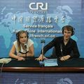 Deux futurs employés de Radio Chine Internationale