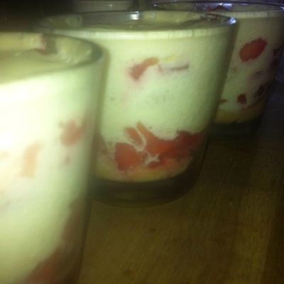 Tiramisu fraise