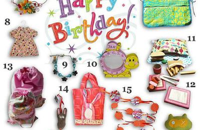 page shopping Anniversaire