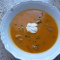 VELOUTÉ de PATATES DOUCES ET MARRONS