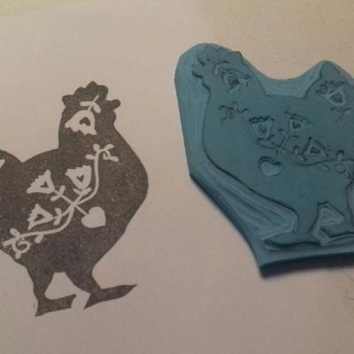 Gravure: Tampons pour Pâques