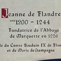 A propos de Jeanne de Flandre ...