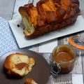 Brioche effeuillée au caramel beurre salé