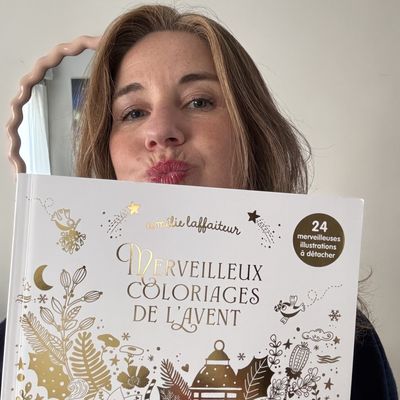 Coloriage de l'Avent aux éditions Larousse Jeunesse