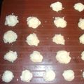 Rochers à la noix de coco(congolais)
