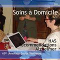 Communiqués de presse FNO, Soins à domicile, Alzheimer, ASV