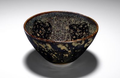Tea bowl, Jizhou ware, Southern Song dynasty (1127-1279)