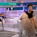 Alessandra a du chien et se rase sous les aisselles