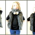 P'tit gilet en fausse fourrure