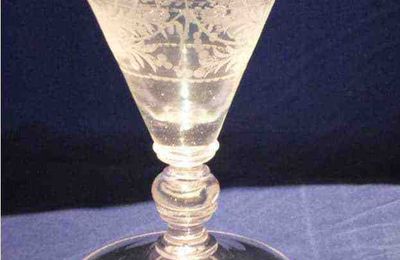 Le cristal de Bohème. Une vie de verre de Bohème. Fin 16ème siècle. 