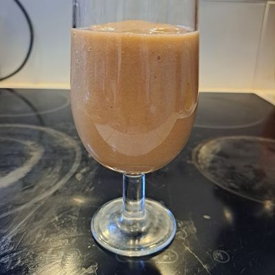 Smoothie de pomme et banane au céleri branche