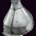 An iron helmet. China, 18th Century