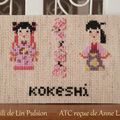Echange d'ATC "Kokeshi"