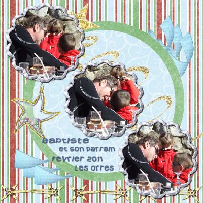 Baptiste et son parrain