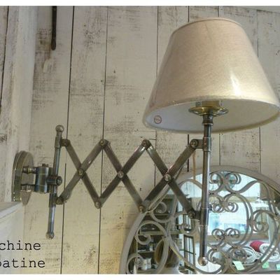 APPLIQUE CREMAILLERE NICKEL