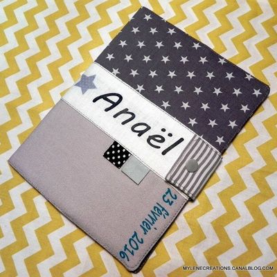 Le protège carnet d'Anaël