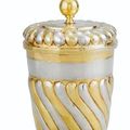 Timbale couverte en argent partiellement doré par Johann Fassnacht, Augsbourg, 1697-1699 - Sotheby's