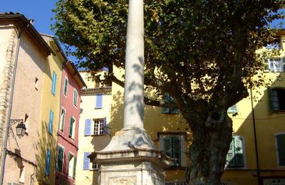 La fontaine de la Noix à Lorgues