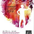 Venez à notre toute prochaine EXPO ce samedi 24 juin sur le thème du Passage.