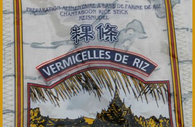 Et vous les vermicelles de riz, ça vous branche ???