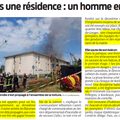 Incendie d'appartement