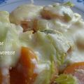 Légumes en fondue de fromage