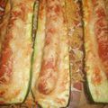 Courgettes hot dog