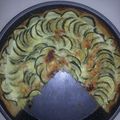 tarte aux courgettes légère